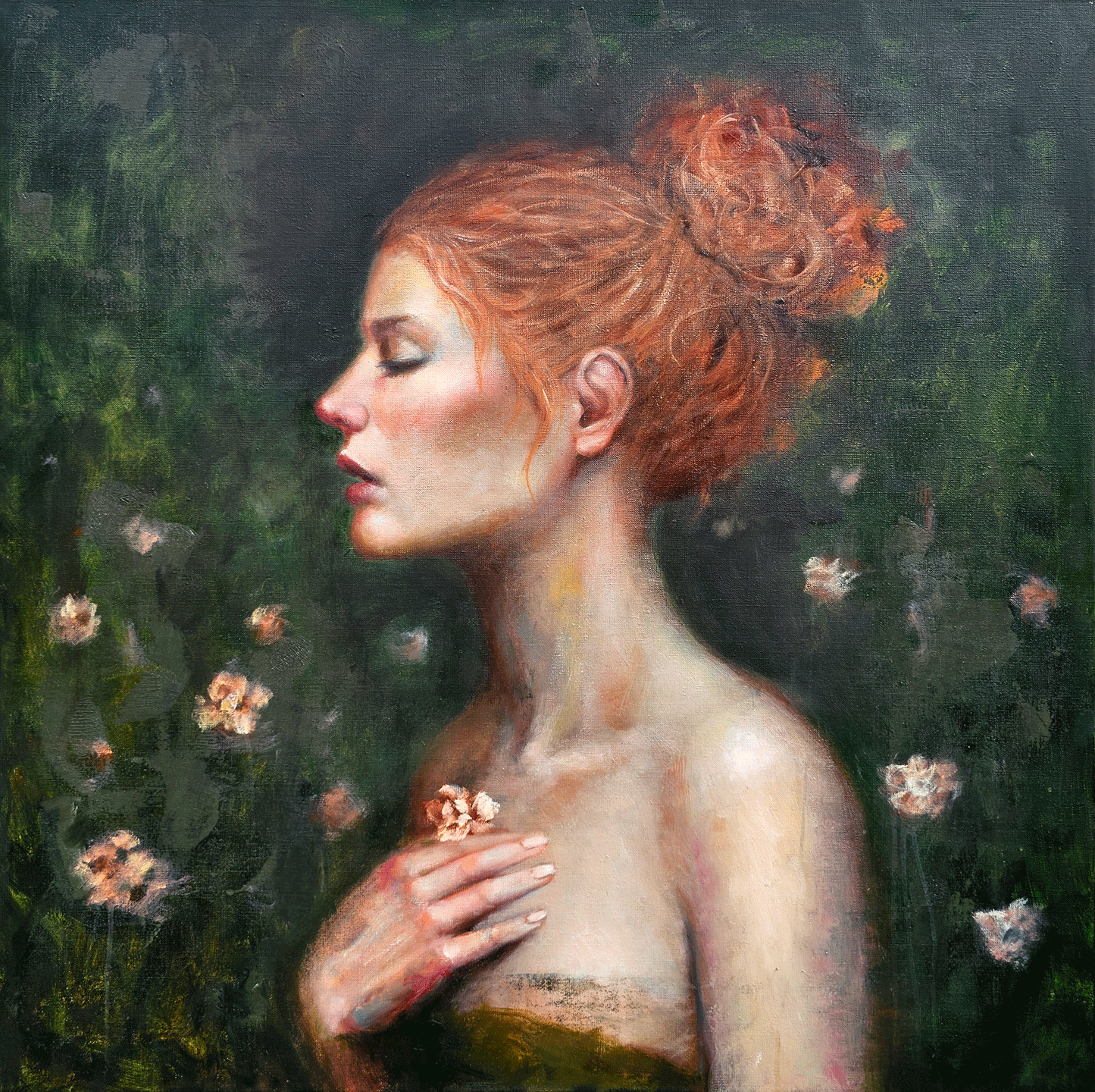 Between breath and bloom
