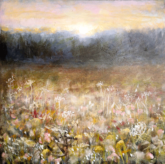 Misty field