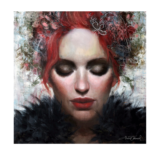Deep red